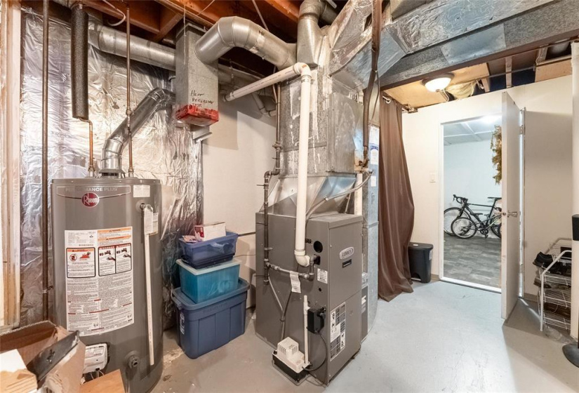 New hot water tank 2024 and High efficiency furnace