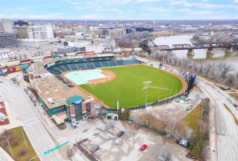 Close to the Goldeye's ball diamond - Blue Cross Park